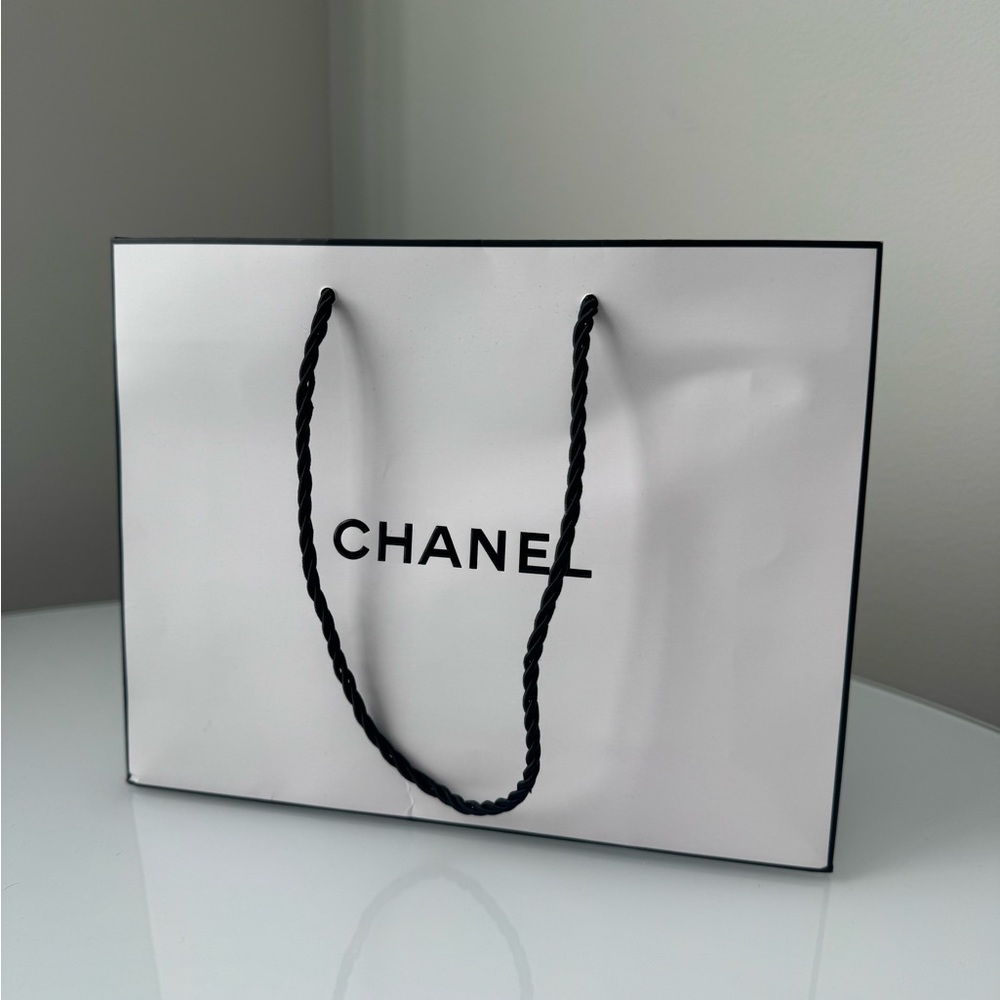 Chanel Black & White Shopping Bag Home Decor